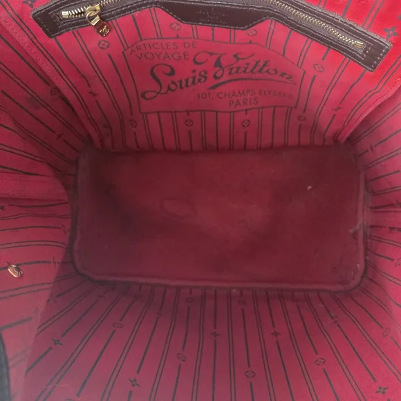 Louis Vuitton Tote Bag Ebene Neverfull MM Damier - Picture 5 of 13